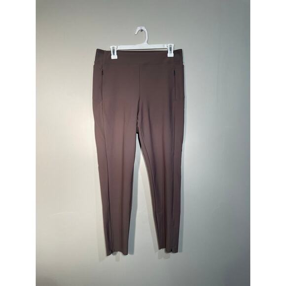 Athleta Stellar Tight in Chestnut Brown Size 12 - Picture 1 of 14